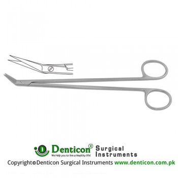 Potts-Smith Vascular Scissor Angled 25° Stainless Steel, 19 cm - 7 1/2"